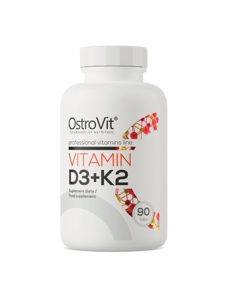 VITAMINE D3 K2 90TABS D3 K2MK7 OSTROVIT