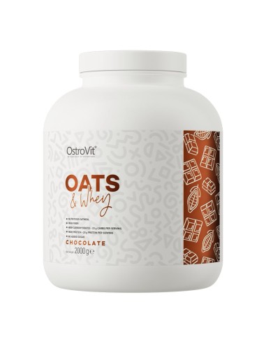 oats & whey ostrovit, avoine et whey, gainer sec, prise de masse sèche