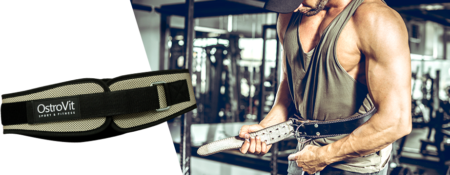 Pas kulturystyczny z klamrą OstroVit