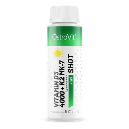 OstroVit Vitamine D3 4000 IU + K2 MK-7 Shot 100 ml