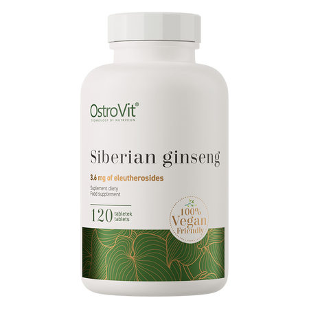 OstroVit Ginseng Sibérien VEGE 120 comprimés