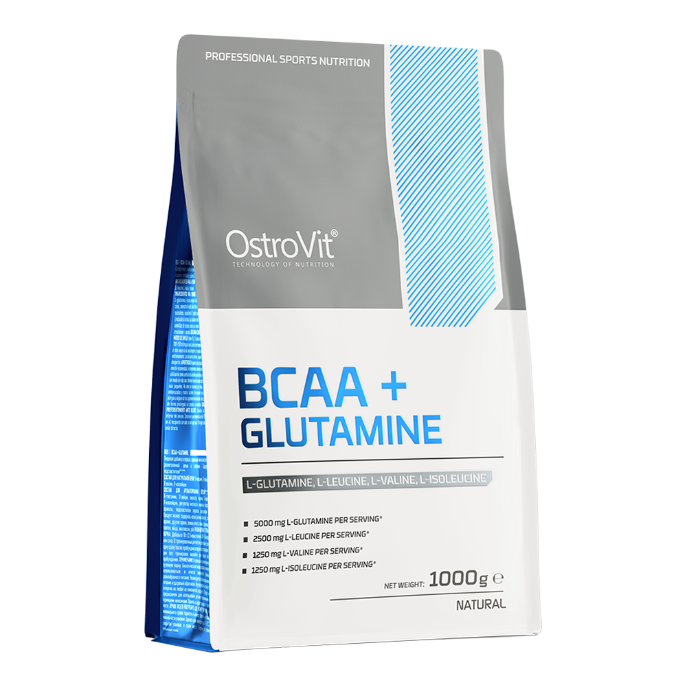 OstroVit BCAA + Glutamine 1000 g arôme naturel
