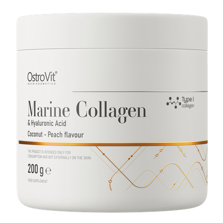 OstroVit Collagène Marin + Acide Hyaluronique 200 g