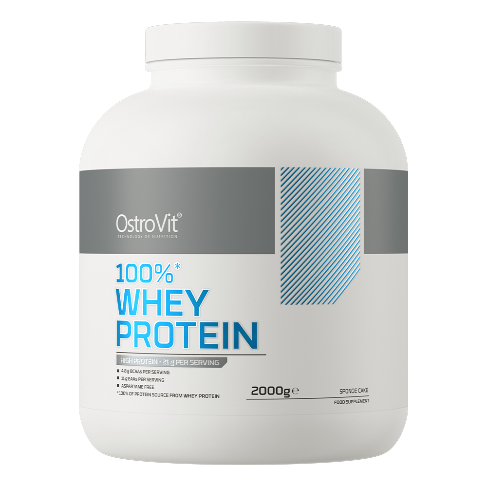 OstroVit 100% Whey Protein 2000 g goût biscuit