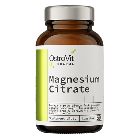 OstroVit Pharma Citrate de Magnésium 60 gélules