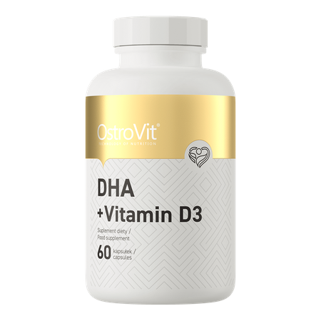 OstroVit DHA + Vitamine D3 60 gélules