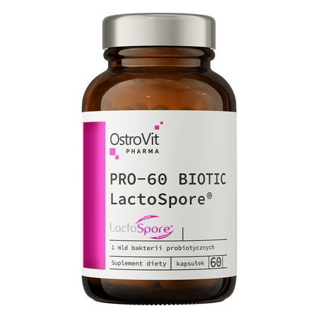 OstroVit Pharma PRO-60 BIOTIC LactoSpore 60 gélules