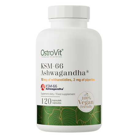 OstroVit KSM-66 Ashwagandha® VEGE 120 gélules