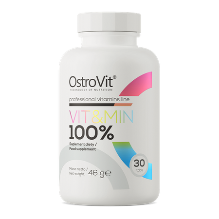 OstroVit 100% VIT&MIN 30 comprimés