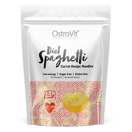 OstroVit Diet Spaghetti Carrot Konjac Noodles 400 g
