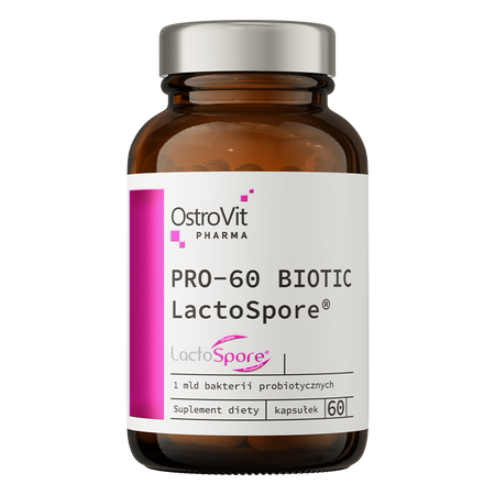 OstroVit Pharma PRO-60 BIOTIC LactoSpore 60 gélules