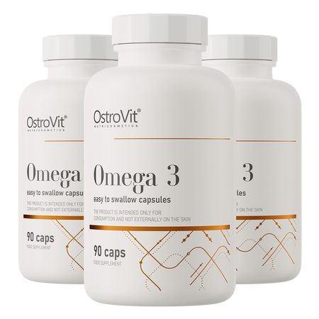OstroVit Omega 3 Easy to Swallow 3 x 90 gélules