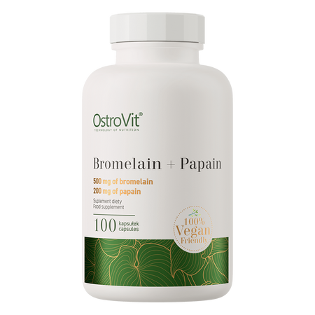 OstroVit Broméline + Papaïne VEGE 100 gélules