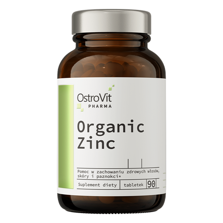 OstroVit Pharma Organic Zinc 90 comprimés