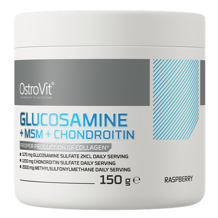 OstroVit Glucosamine + MSM + Chondroïtine 150 g