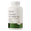 OstroVit Vitamine D3 2000 UI + K2 VEGE 120 gélules