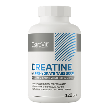 OstroVit Créatine Monohydrate 3000 mg 120 comprimés