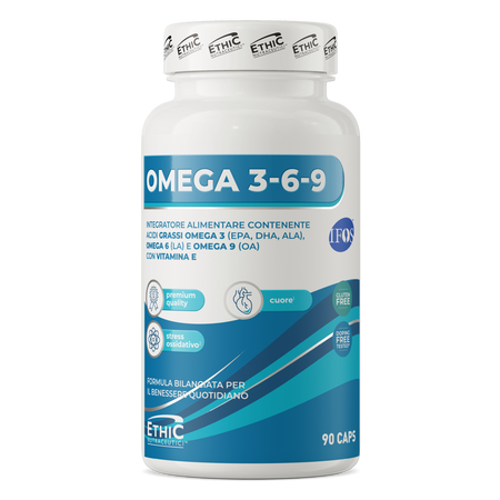 Ethic Nutraceutici™ Omega 3-6-9 90 gélules