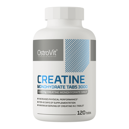 OstroVit Créatine Monohydrate 3000 mg 120 comprimés
