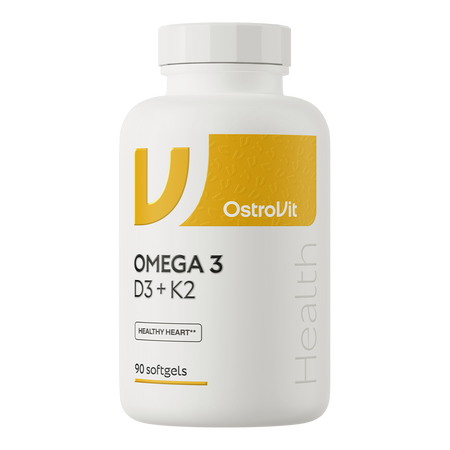 OstroVit Omega 3 D3+K2 90 gélules