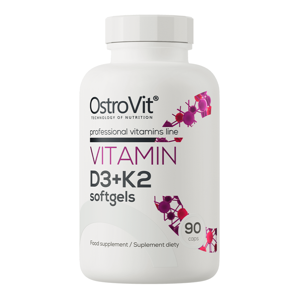 OstroVit Vitamine D3 + K2 90 gélules