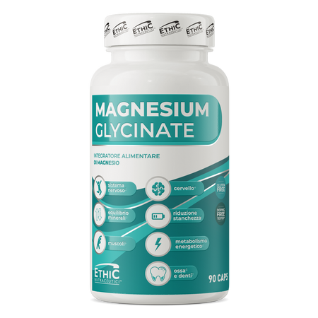 Ethic Nutraceutici™ Glycinate de magnésium 90 gélules