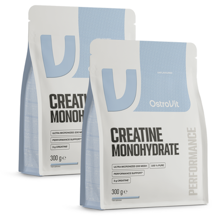 OstroVit Créatine Monohydrate 2 x 300 g