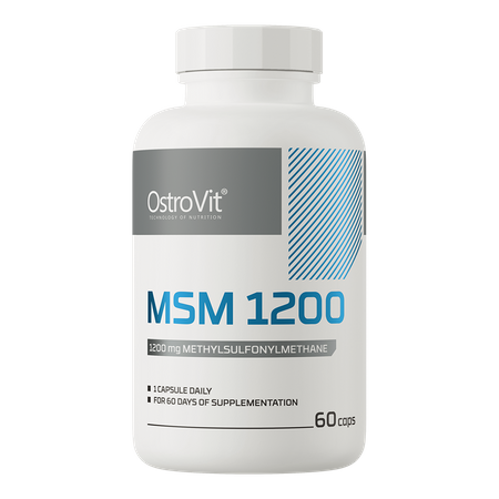 OstroVit MSM 1200 mg 60 gélules