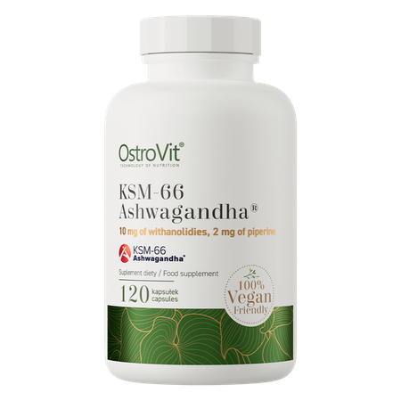 OstroVit KSM-66 Ashwagandha® VEGE 120 gélules