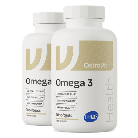 OstroVit Omega 3 Easy to Swallow 2 x 90 gélules