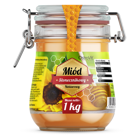 OstroVit Miel de Tournesol 1000 g