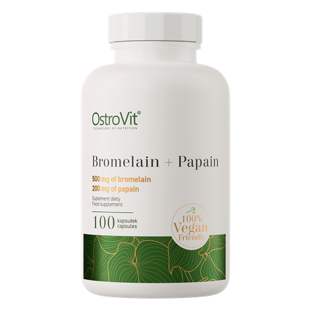 OstroVit Broméline + Papaïne VEGE 100 gélules