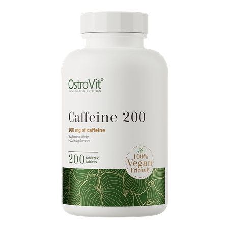 OstroVit Caféine 200 mg VEGE 200 comprimés