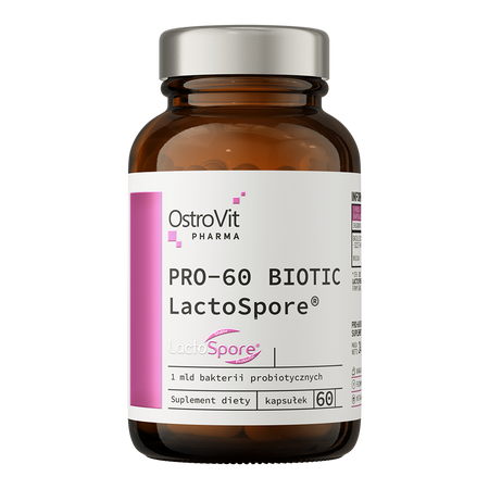 OstroVit Pharma PRO-60 BIOTIC LactoSpore 60 gélules