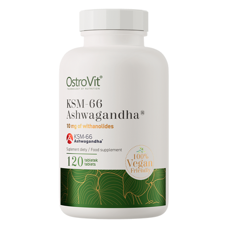 OstroVit KSM-66 Ashwagandha VEGE 120 comprimés