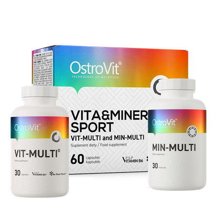 OstroVit VITA&MINERALS Sport 60 gélules