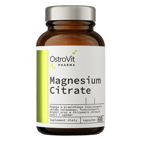 OstroVit Pharma Citrate de Magnésium 60 gélules