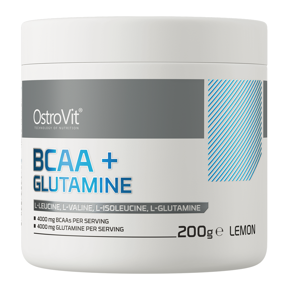 OstroVit BCAA + Glutamine 200 g goût citron