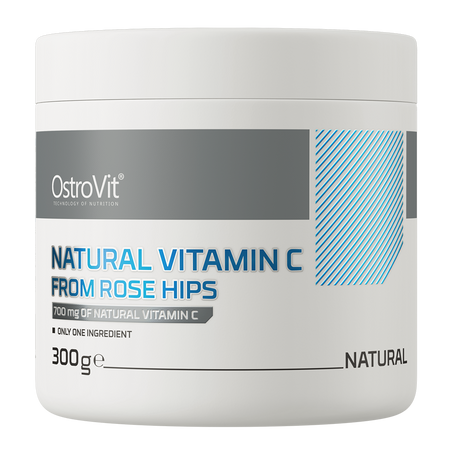 OstroVit Natural Wild Rose Vitamin C 300 g