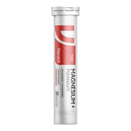 OstroVit Magnésium + Potassium 20 comprimés effervescents