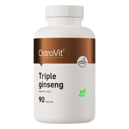 OstroVit Triple Ginseng VEGE 90 gélules