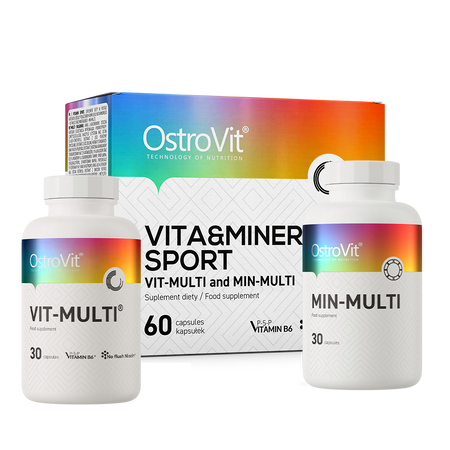 OstroVit VITA&MINERALS Sport 60 gélules