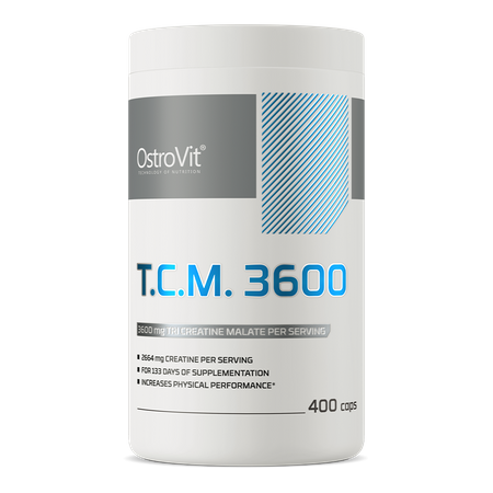 OstroVit Creatine Malate 3600 mg 400 gélules