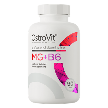 OstroVit Mg + B6 90 comprimés