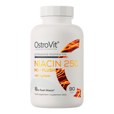 OstroVit Niacine 250 NO-FLUSH 90 comprimés