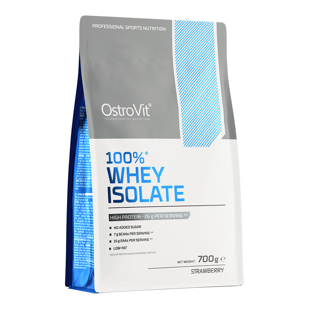 OstroVit 100% Whey Isolate 700 g goût fraise