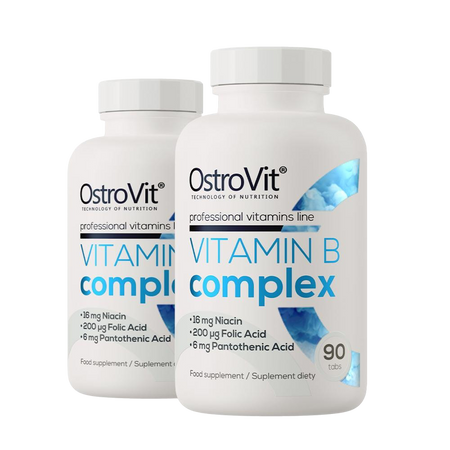 OstroVit Vitamin B Complex 2 x 90 comprimés