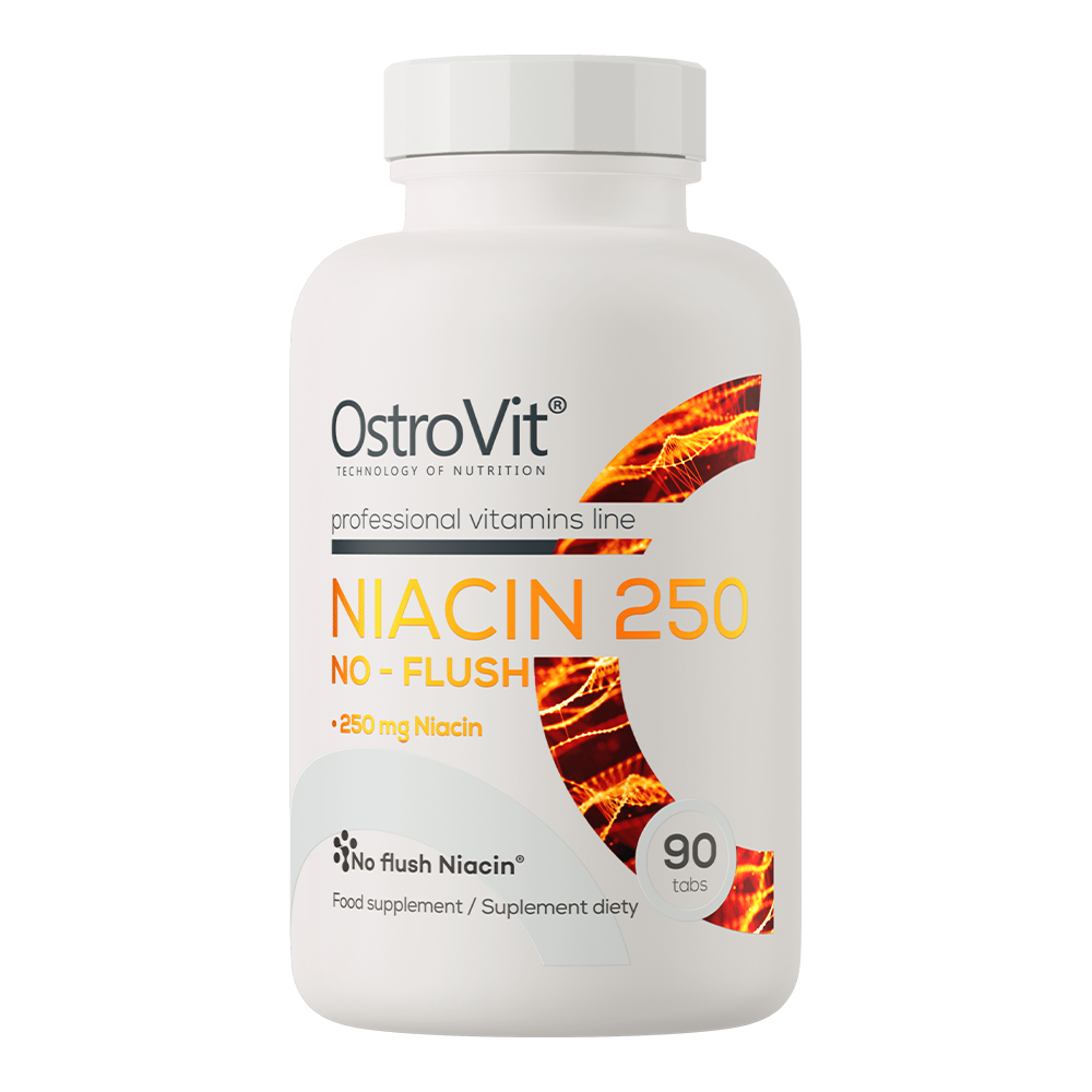 OstroVit Niacine 250 NO-FLUSH 90 comprimés