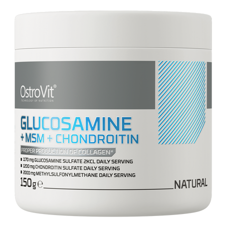OstroVit Glucosamine + MSM + Chondroïtine 150 g