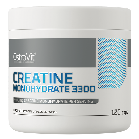OstroVit Créatine Monohydrate 3300 120 gélules